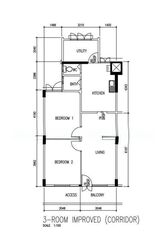 Blk 131 Jalan Bukit Merah (Bukit Merah), HDB 3 Rooms #610507511